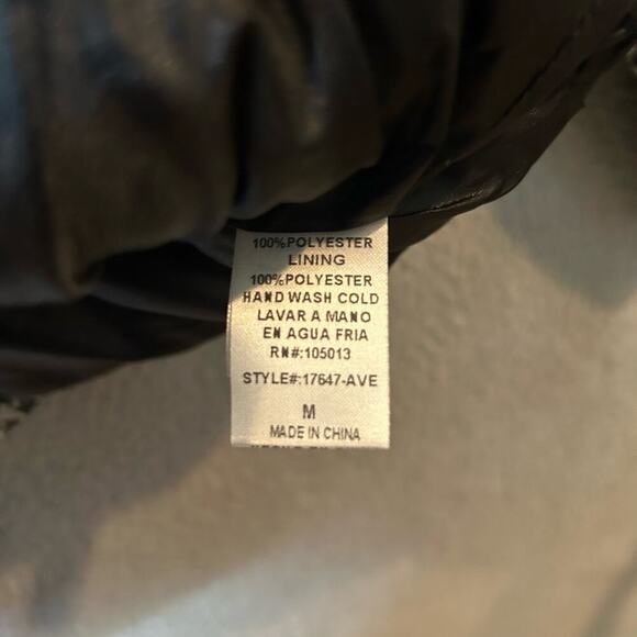 Andree by Unit Jacket Womens M Black White Houndstooth Puff Jacket NEW - Picture 11 of 12